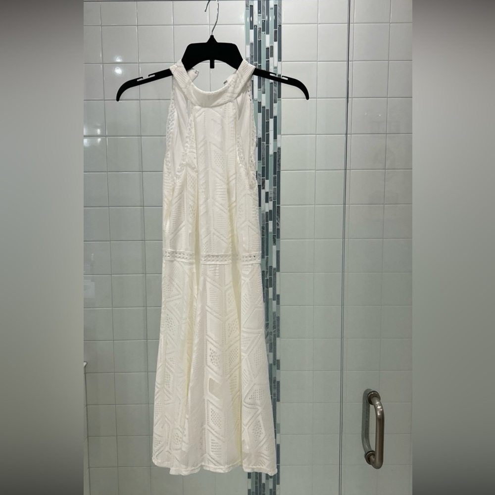 Never Worn White Sleeveless Dress